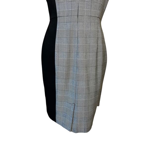 Calvin Klein Women's Dress Plaid Sheath Sleeveless Business Size 6 - Picture 7 of 9